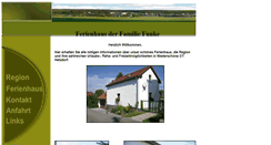 Desktop Screenshot of ferienhaus-funke.i-networx.de