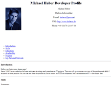 Tablet Screenshot of huberm.i-networx.de